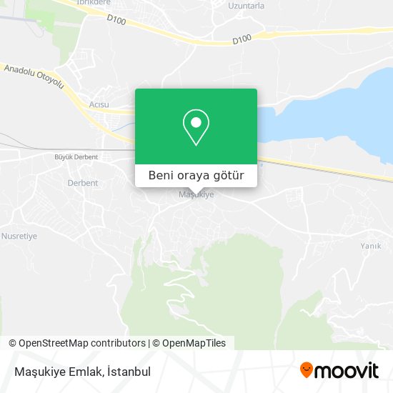 Maşukiye Emlak harita