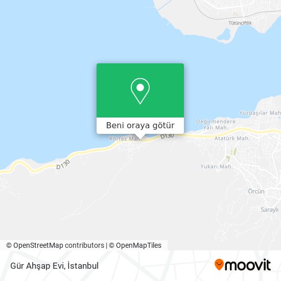 Gür Ahşap Evi harita