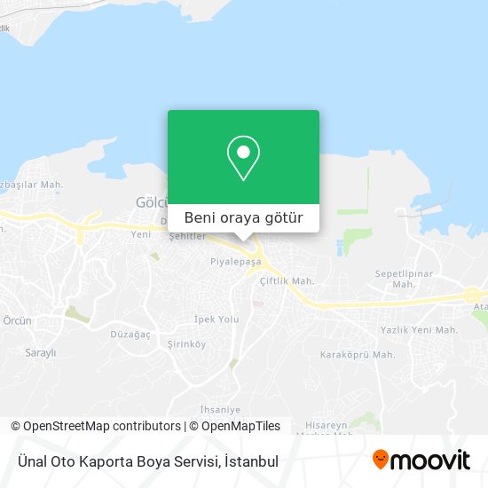 Ünal Oto Kaporta Boya Servisi harita