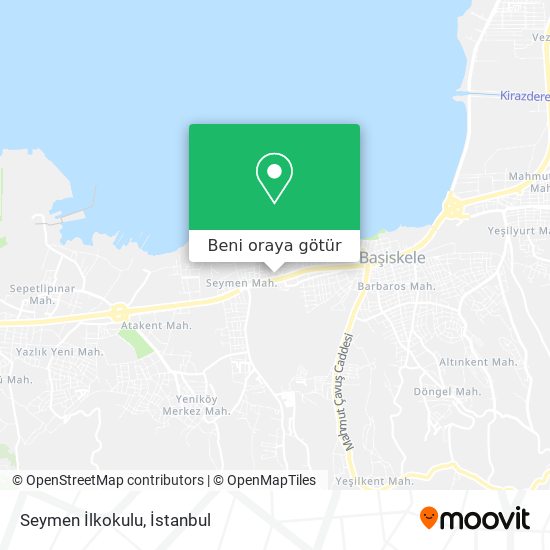 Seymen İlkokulu harita