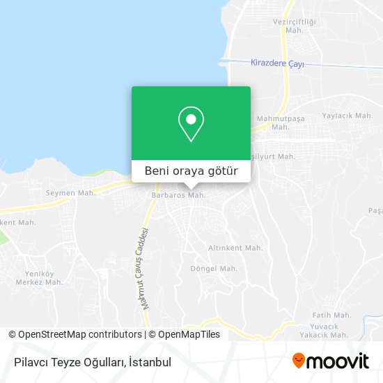 Pilavcı Teyze Oğulları harita