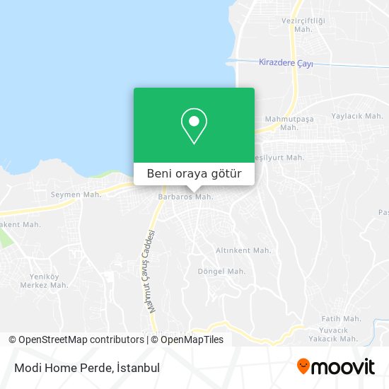Modi Home Perde harita