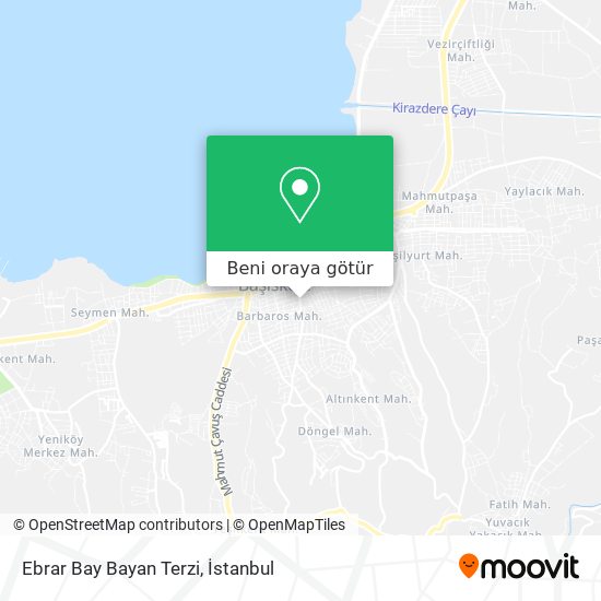 Ebrar Bay Bayan Terzi harita