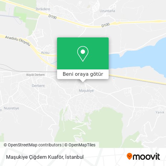 Maşukiye Çiğdem Kuaför harita