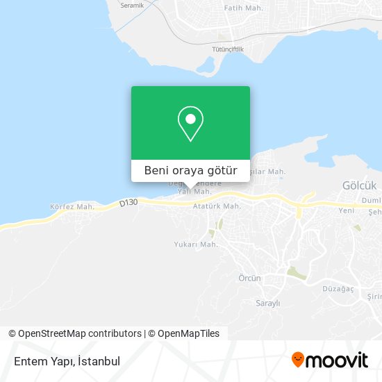 Entem Yapı harita
