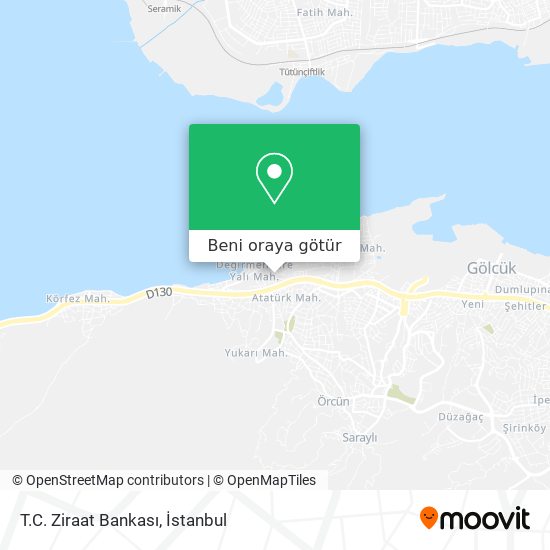 T.C. Ziraat Bankası harita