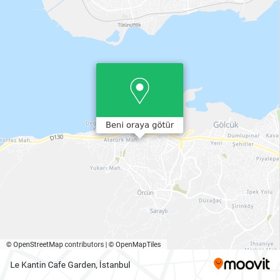 Le Kantin Cafe Garden harita