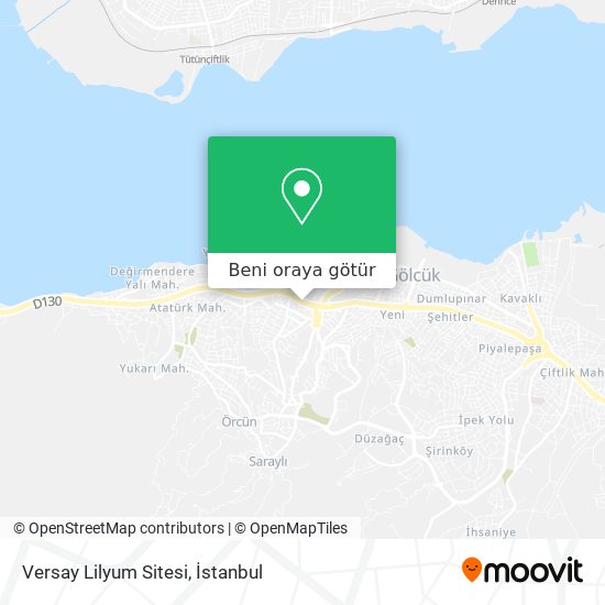 Versay Lilyum Sitesi harita