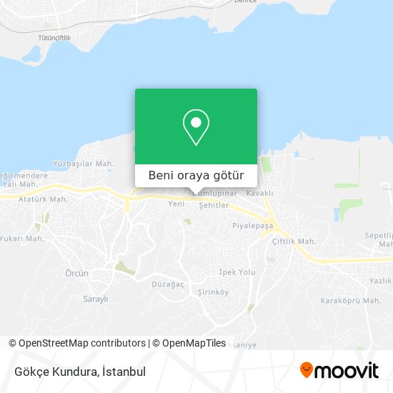 Gökçe Kundura harita