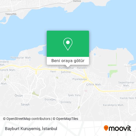 Bayburt Kuruyemiş harita