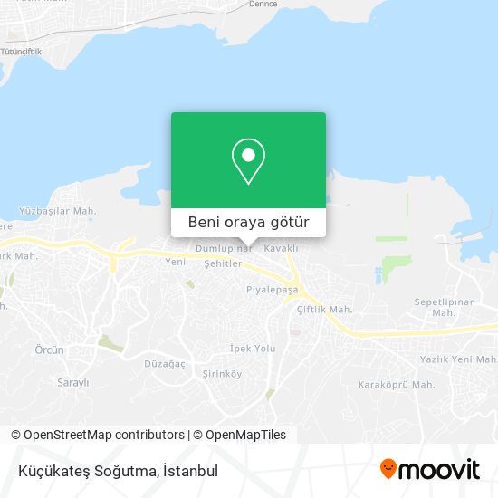 Küçükateş Soğutma harita