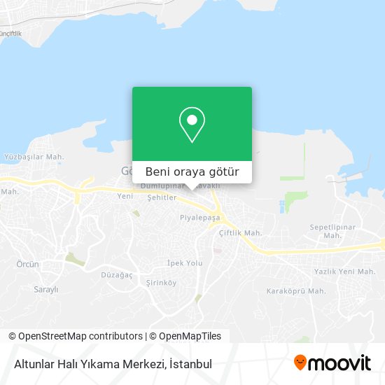 Altunlar Halı Yıkama Merkezi harita