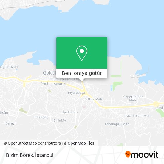 Bizim Börek harita