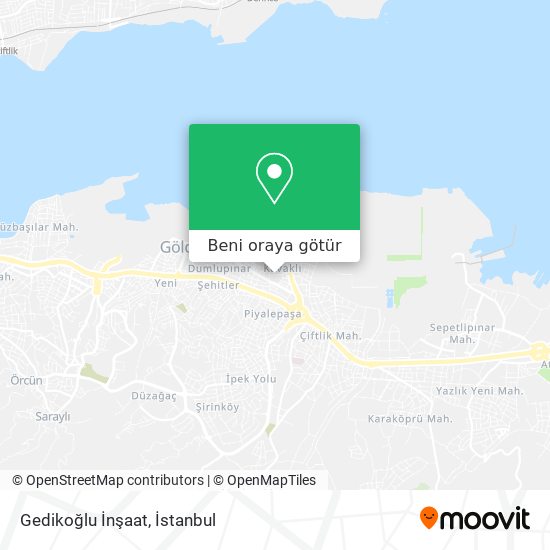 Gedikoğlu İnşaat harita