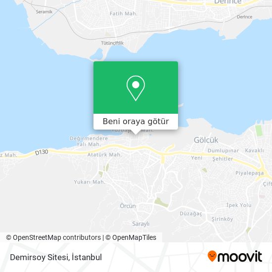 Demirsoy Sitesi harita