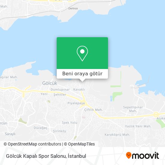 Gölcük Kapalı Spor Salonu harita