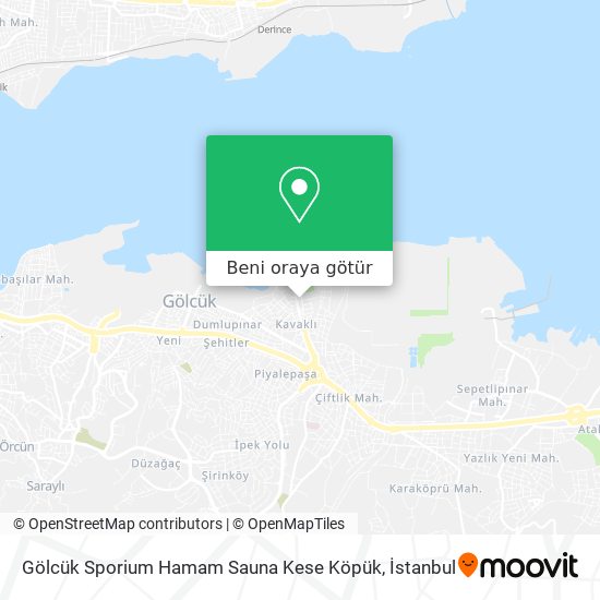 Gölcük Sporium Hamam Sauna Kese Köpük harita