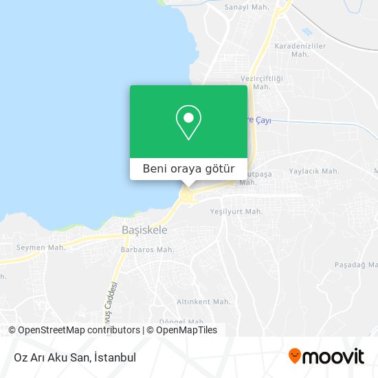 Oz Arı Aku San harita