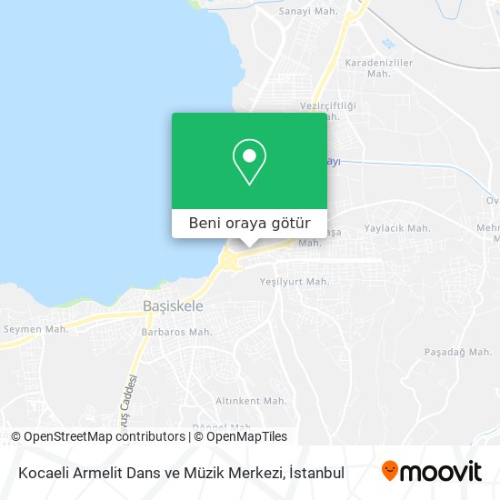 Kocaeli Armelit Dans ve Müzik Merkezi harita