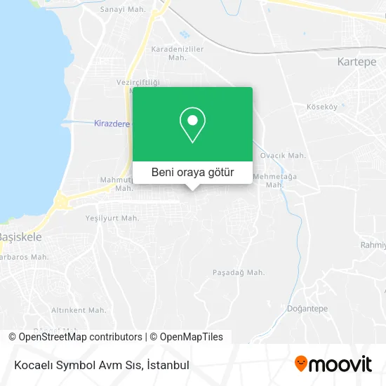 Kocaelı Symbol Avm Sıs harita