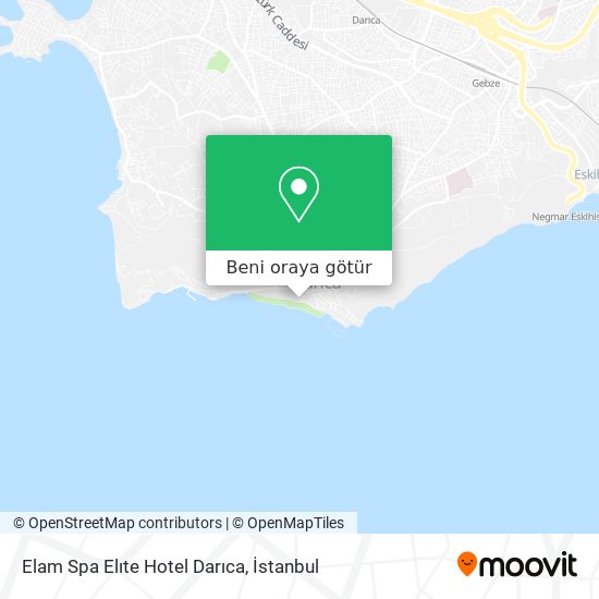 Elam Spa Elıte Hotel Darıca harita
