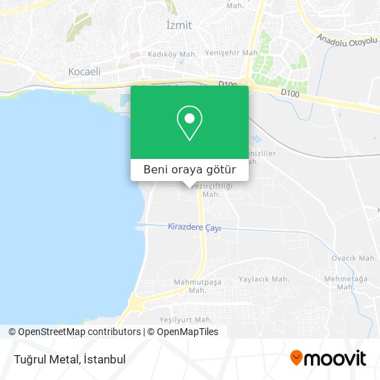 Tuğrul Metal harita