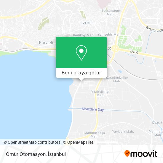 Ömür Otomasyon harita