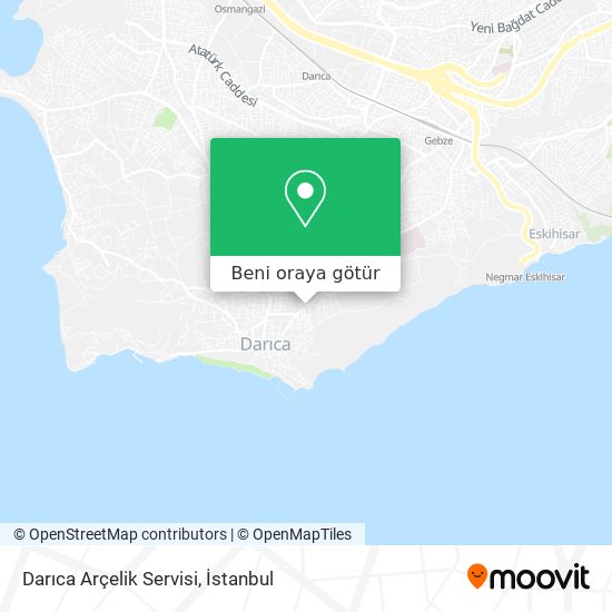 Darıca Arçelik Servisi harita