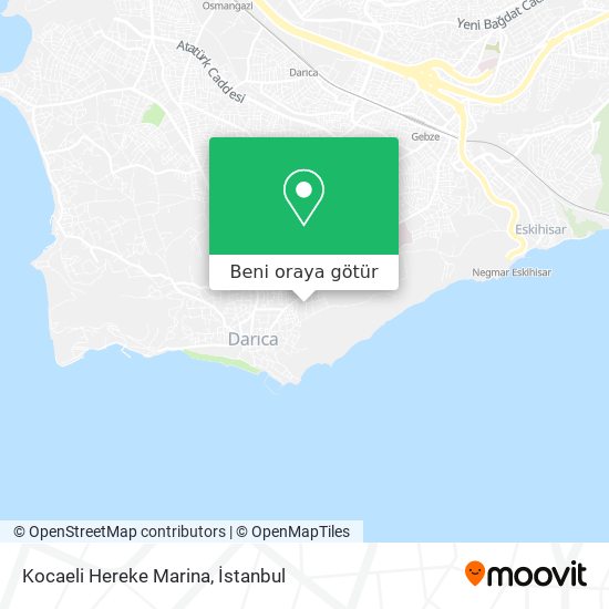 Kocaeli Hereke Marina harita