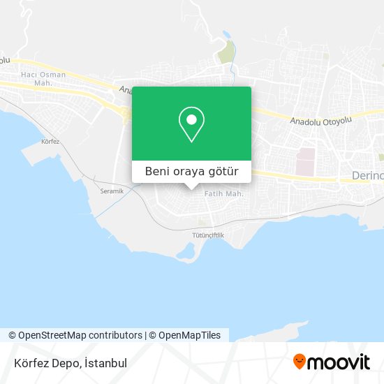 Körfez Depo harita
