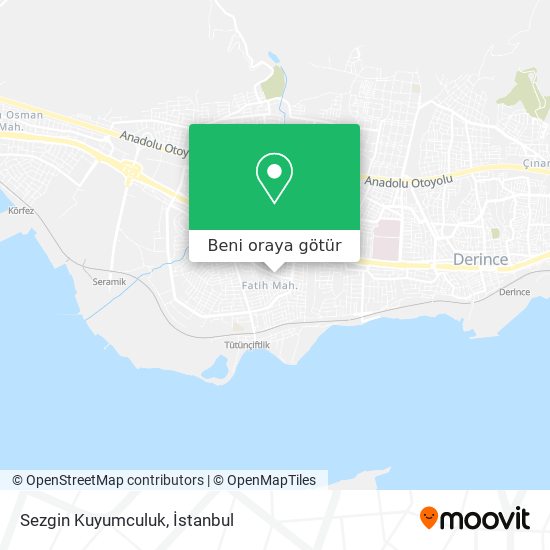 Sezgin Kuyumculuk harita