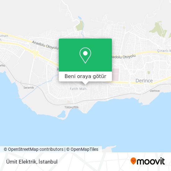 Ümit Elektrik harita
