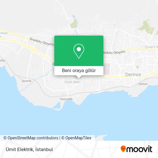 Ümit Elektrik harita
