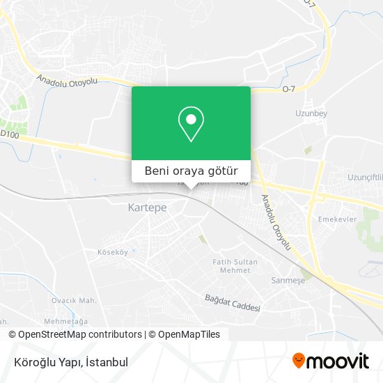 Köroğlu Yapı harita