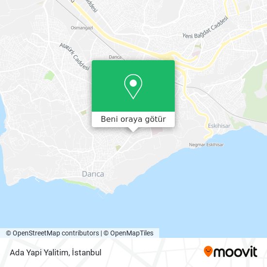 Ada Yapi Yalitim harita