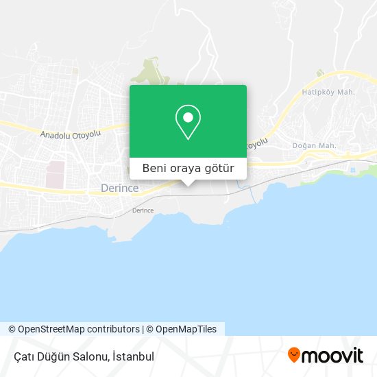 Çatı Düğün Salonu harita