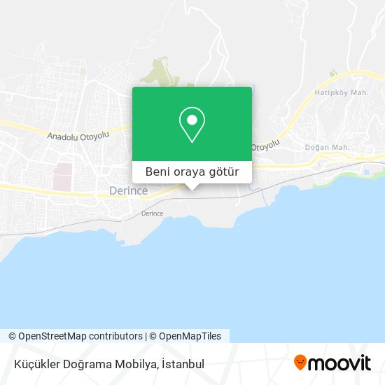 Küçükler Doğrama Mobilya harita