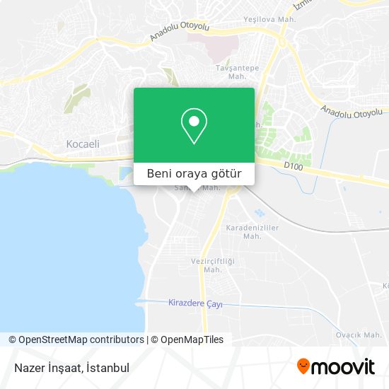 Nazer İnşaat harita