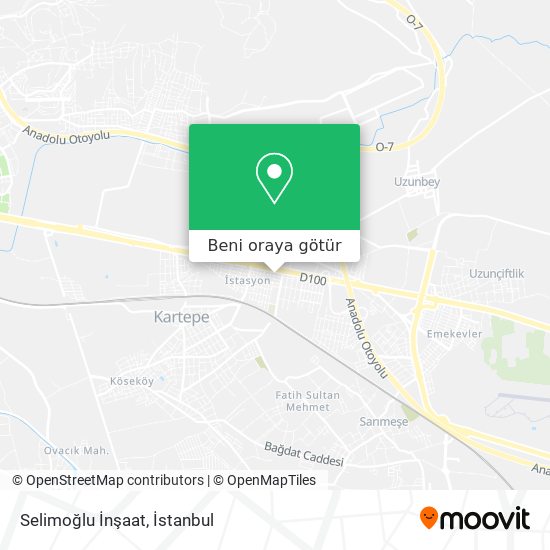 Selimoğlu İnşaat harita