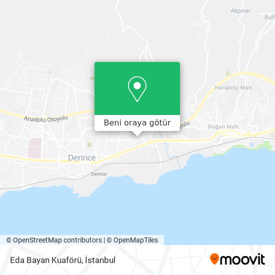Eda Bayan Kuaförü harita