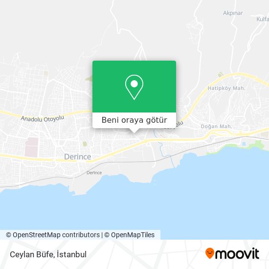 Ceylan Büfe harita