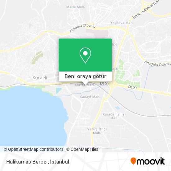 Halikarnas Berber harita