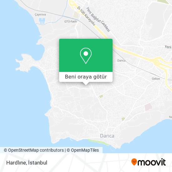 Hardlıne harita