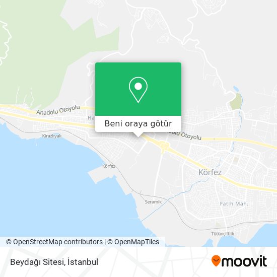 Beydağı Sitesi harita