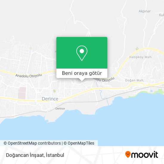 Doğancan İnşaat harita