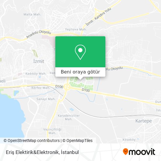 Eriş Elektirik&Elektronik harita