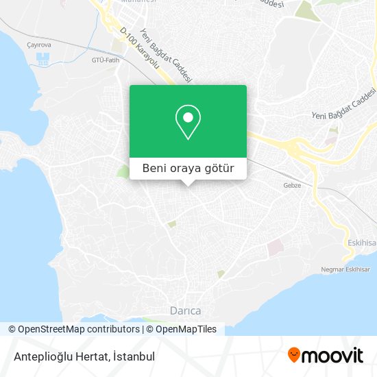 Anteplioğlu Hertat harita