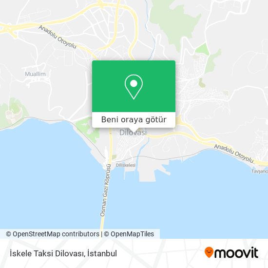 İskele Taksi Dilovası harita
