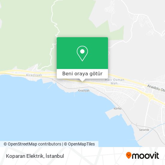 Koparan Elektrik harita