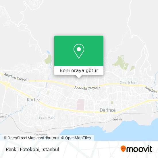 Renkli Fotokopi harita